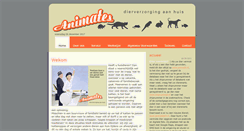 Desktop Screenshot of animates.nl